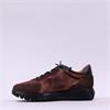Wonders Odisei Two Tone Bungee Trainer - Brown Velvet